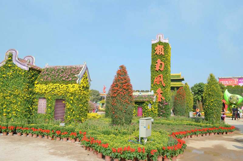 立体花坛