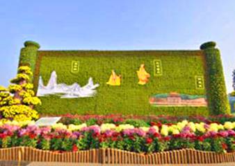 景点工程之立体花坛